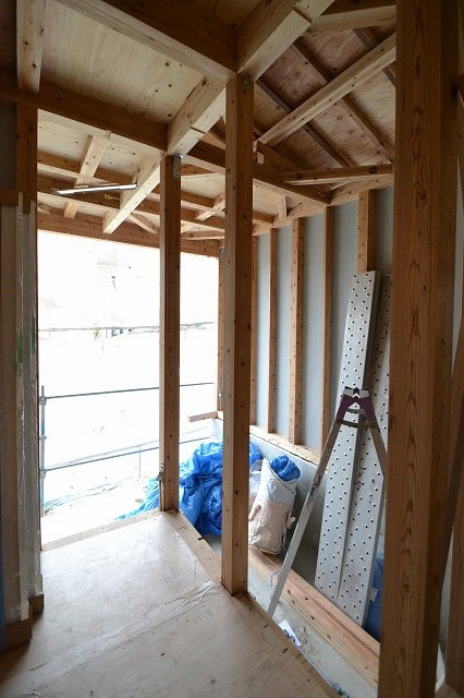 「福岡市南区15」注文住宅現場リポート⑥【木工事】【サッシ】