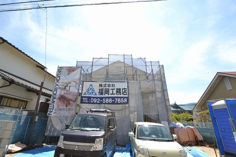 「福岡市南区皿山02」注文住宅現場リポート⑤