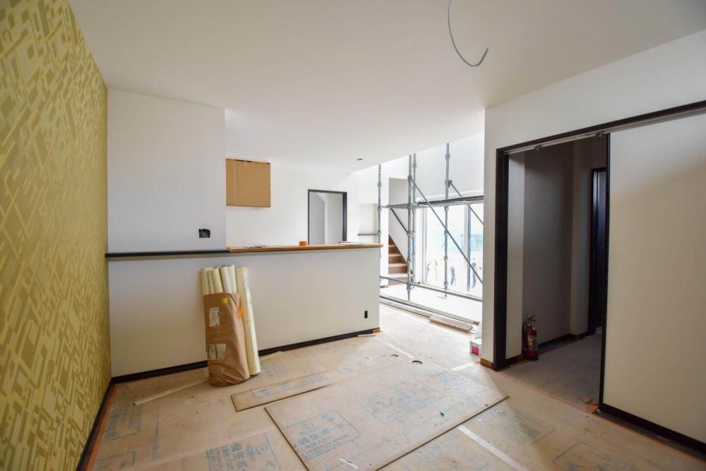 「福岡市南区市崎01」注文住宅現場リポート⑩【内装工事】【クロス】
