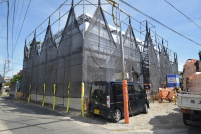 福岡市早良区小田部02　注文住宅建築現場リポート⑥　～木工事・下地施工～