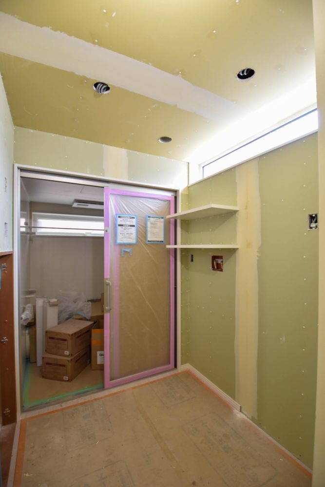 「福岡市南区21」注文住宅現場リポート⑬【内装工事】【クロス】