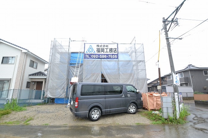 福岡県朝倉郡筑前町東小田01　注文住宅建築現場リポート⑥