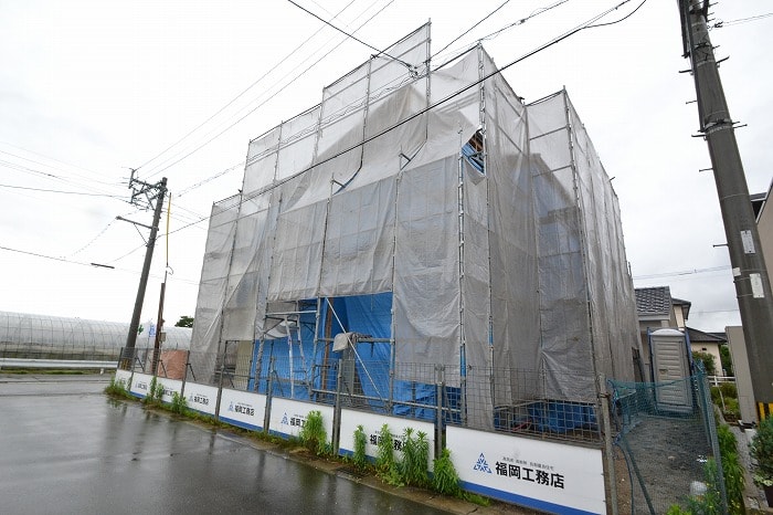 「朝倉郡筑前町東小田01」注文住宅現場リポート⑥【木工事】【金物】