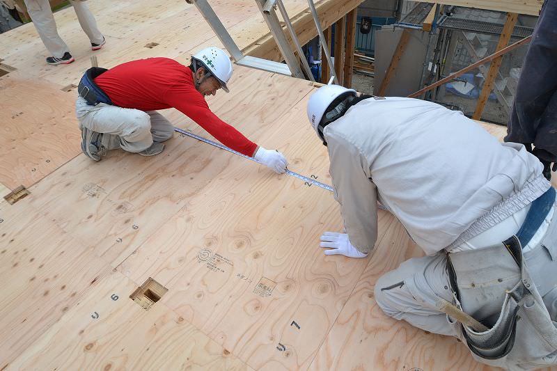 「福岡市東区02」注文住宅現場リポート④【上棟式】