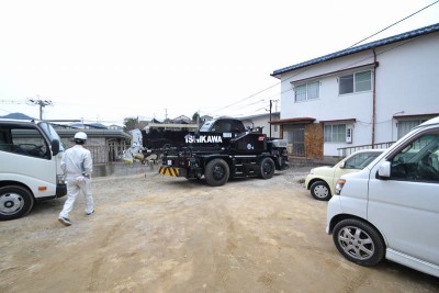 福岡市東区02　注文住宅建築現場リポート④　～上棟式～