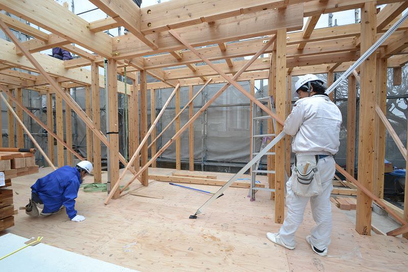 「福岡市東区02」注文住宅現場リポート④【上棟式】