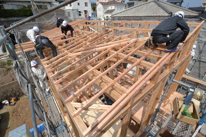 「福岡市東区02」注文住宅現場リポート④【上棟式】