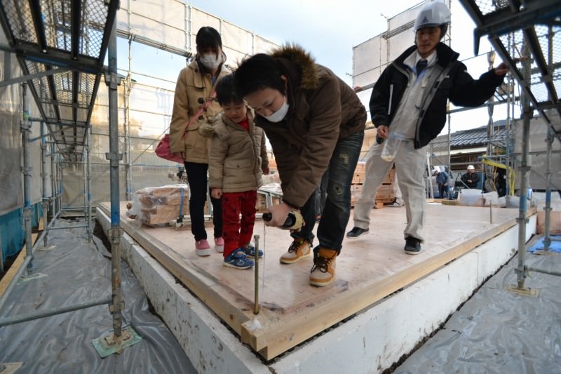 福岡県宗像市池田01　注文住宅建築現場リポート④　～上棟式～