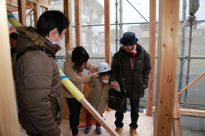 福岡県宗像市池田01　注文住宅建築現場リポート④　～上棟式～