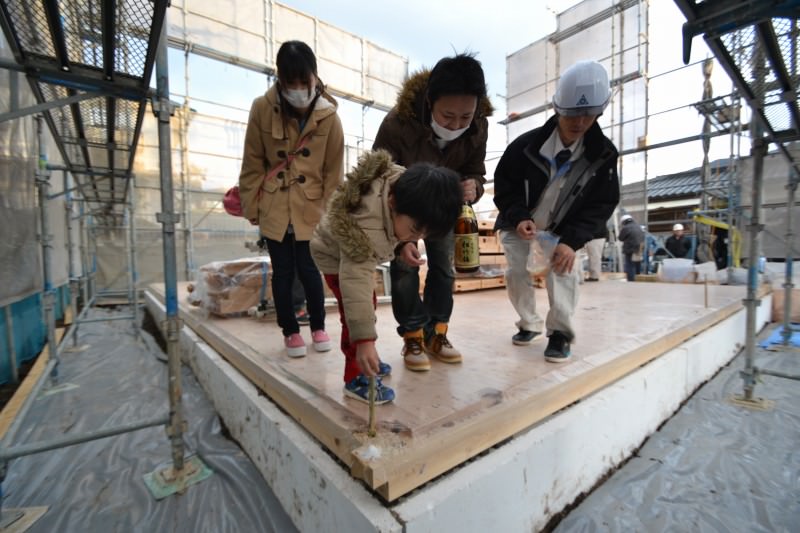 「宗像市池田01」注文住宅現場リポート④【上棟式】