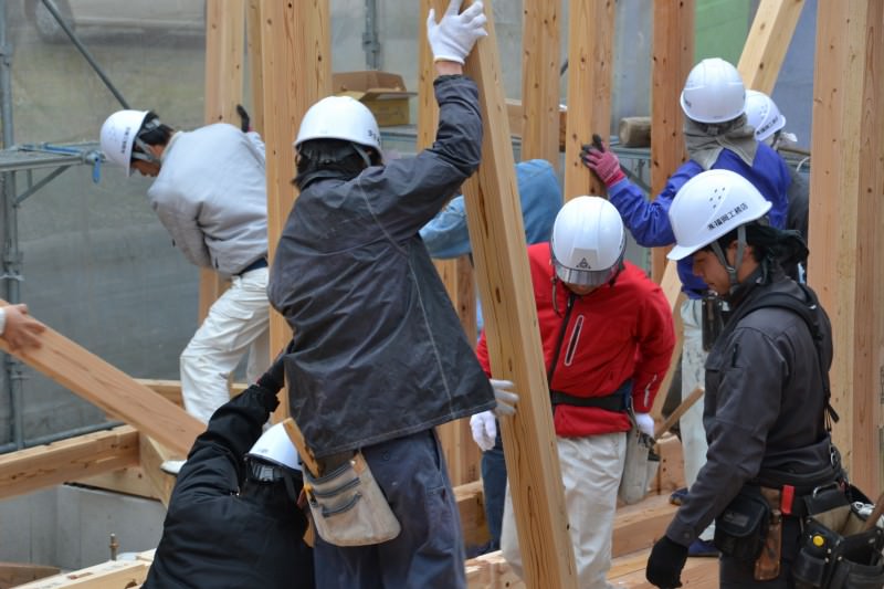 福岡県宗像市池田01　注文住宅建築現場リポート④　～上棟式～