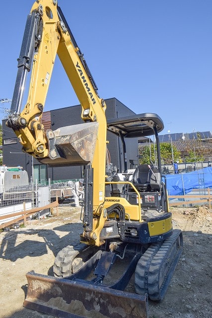 「福岡市城南区02」注文住宅現場リポート②【基礎工事】【根切り】