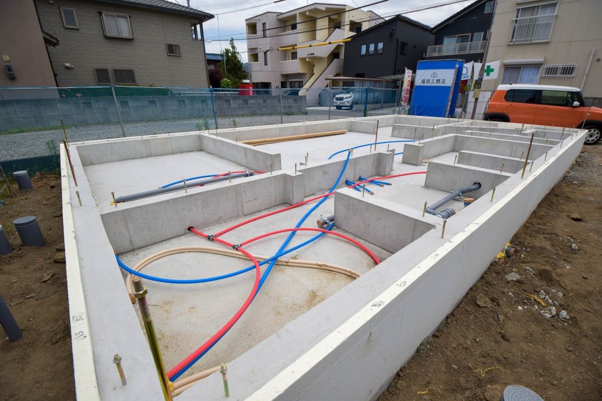「福岡市西区07」注文住宅現場リポート③【基礎工事】