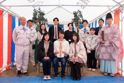 「福岡市南区25」注文住宅現場リポート①【地鎮祭】