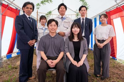 「直方市01」注文住宅現場リポート①【地鎮祭】