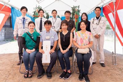 「太宰府市12」注文住宅現場リポート①【地鎮祭】