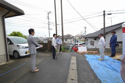 福岡県糟屋郡須恵町01　注文住宅建築現場リポート①　～地鎮祭～