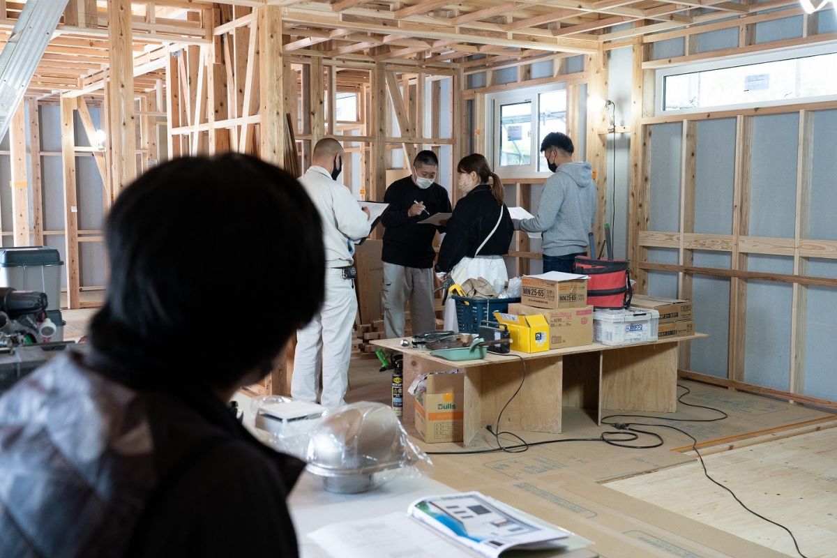「三井郡大刀洗町03」注文住宅現場リポート⑤【電気打ち合わせ】