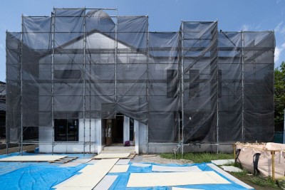 福岡県三井郡大刀洗町03　注文住宅建築現場リポート⑤　～電気打ち合わせ～