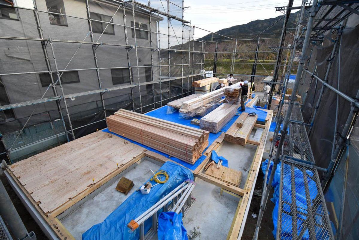 「福岡市早良区09」注文住宅現場リポート③【上棟式】
