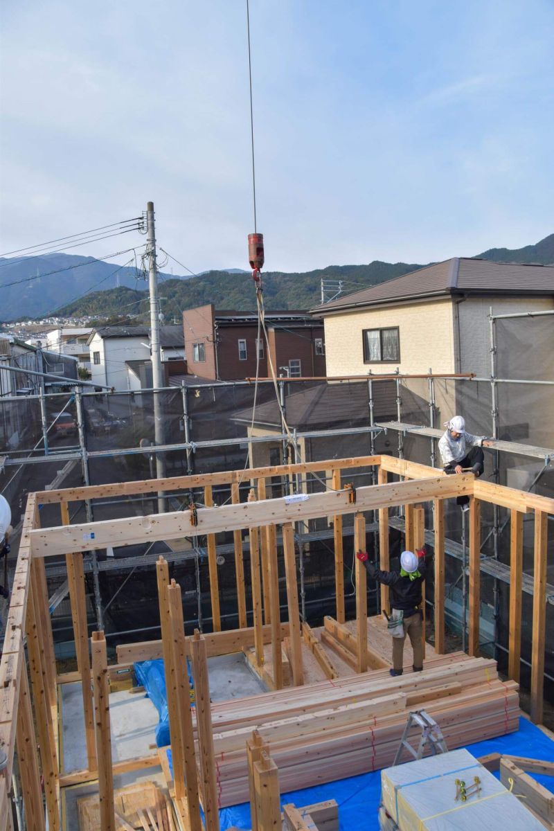 「福岡市早良区09」注文住宅現場リポート③【上棟式】