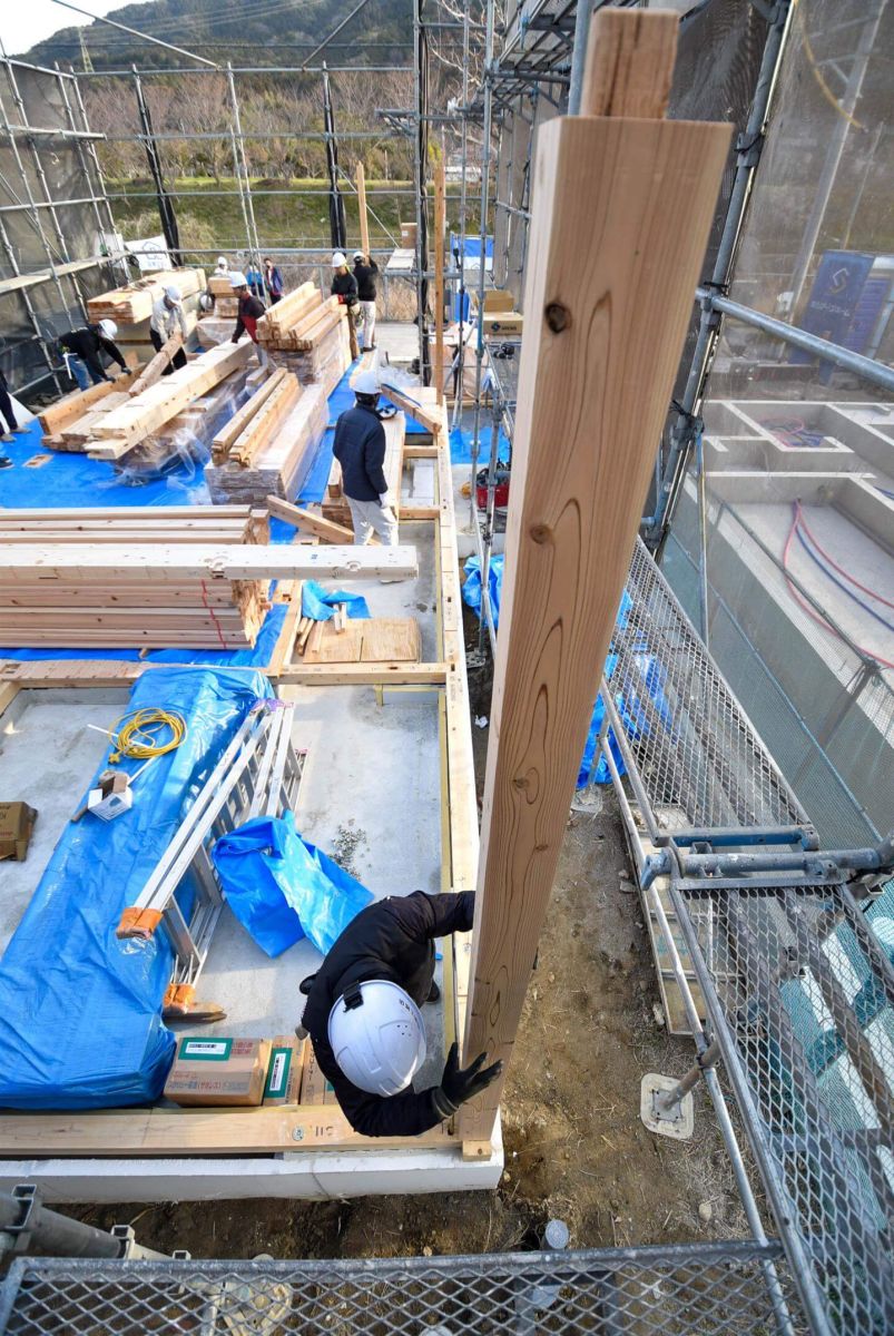 「福岡市早良区09」注文住宅現場リポート③【上棟式】