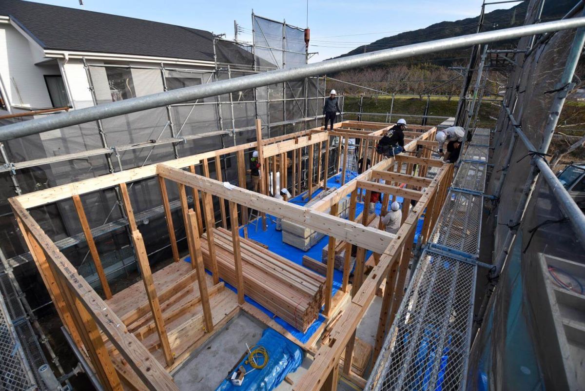 「福岡市早良区09」注文住宅現場リポート③【上棟式】