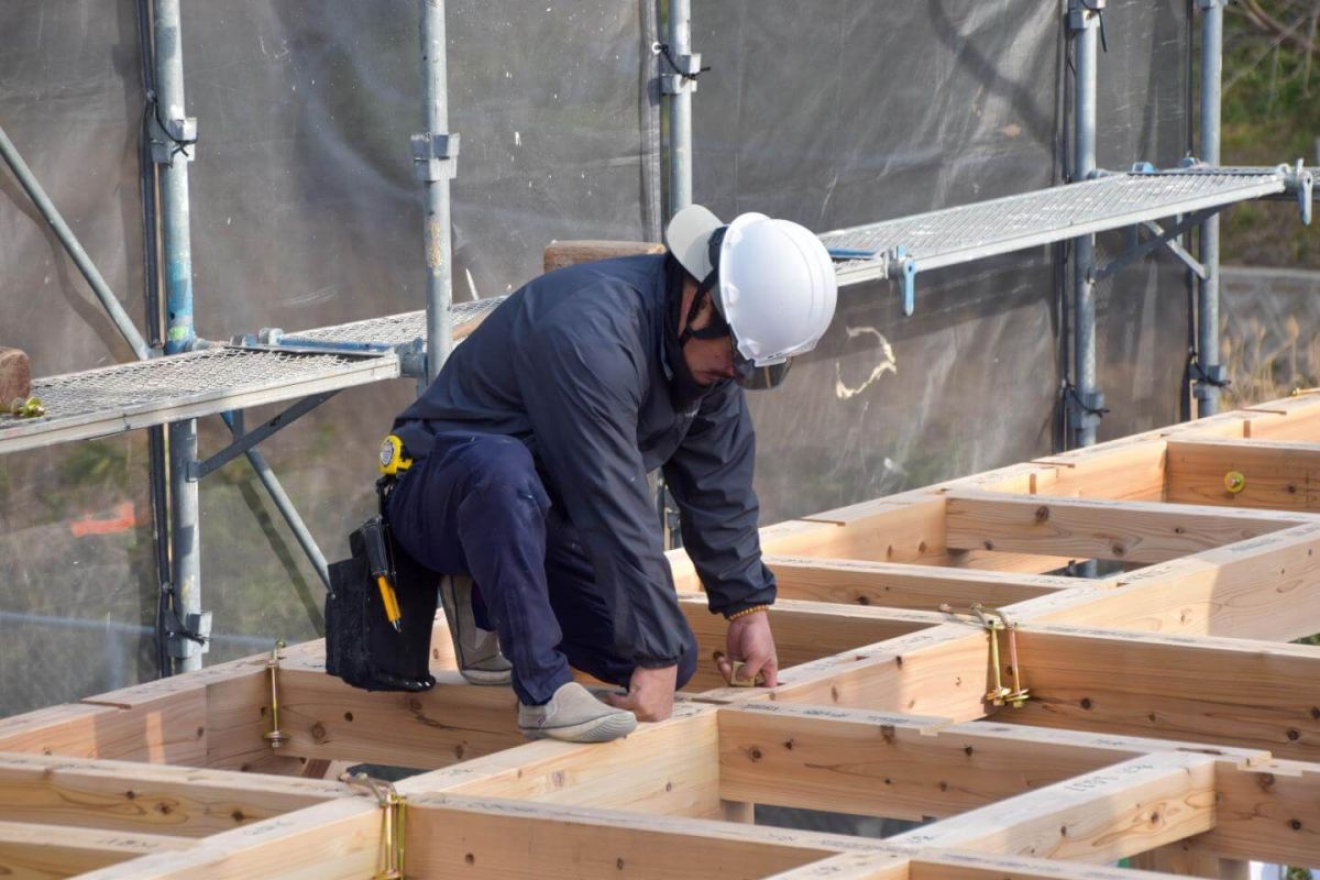 福岡県福岡市早良区09　注文住宅建築現場リポート③　～上棟式・前編～