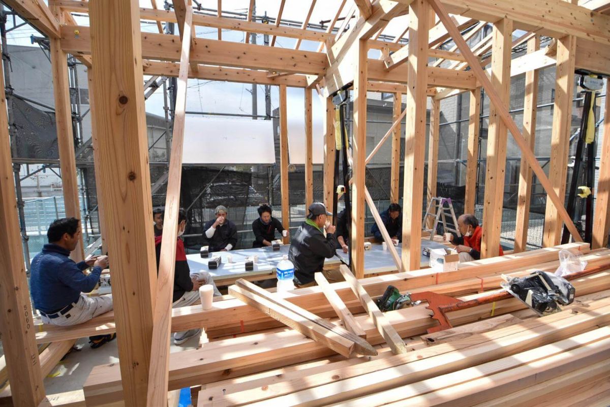 「福岡市早良区09」注文住宅現場リポート③【上棟式】
