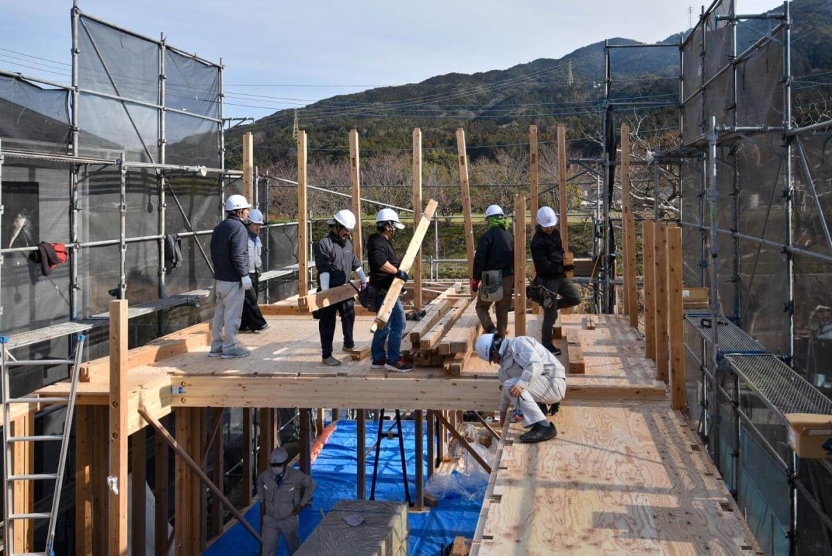 「福岡市早良区09」注文住宅現場リポート③【上棟式】
