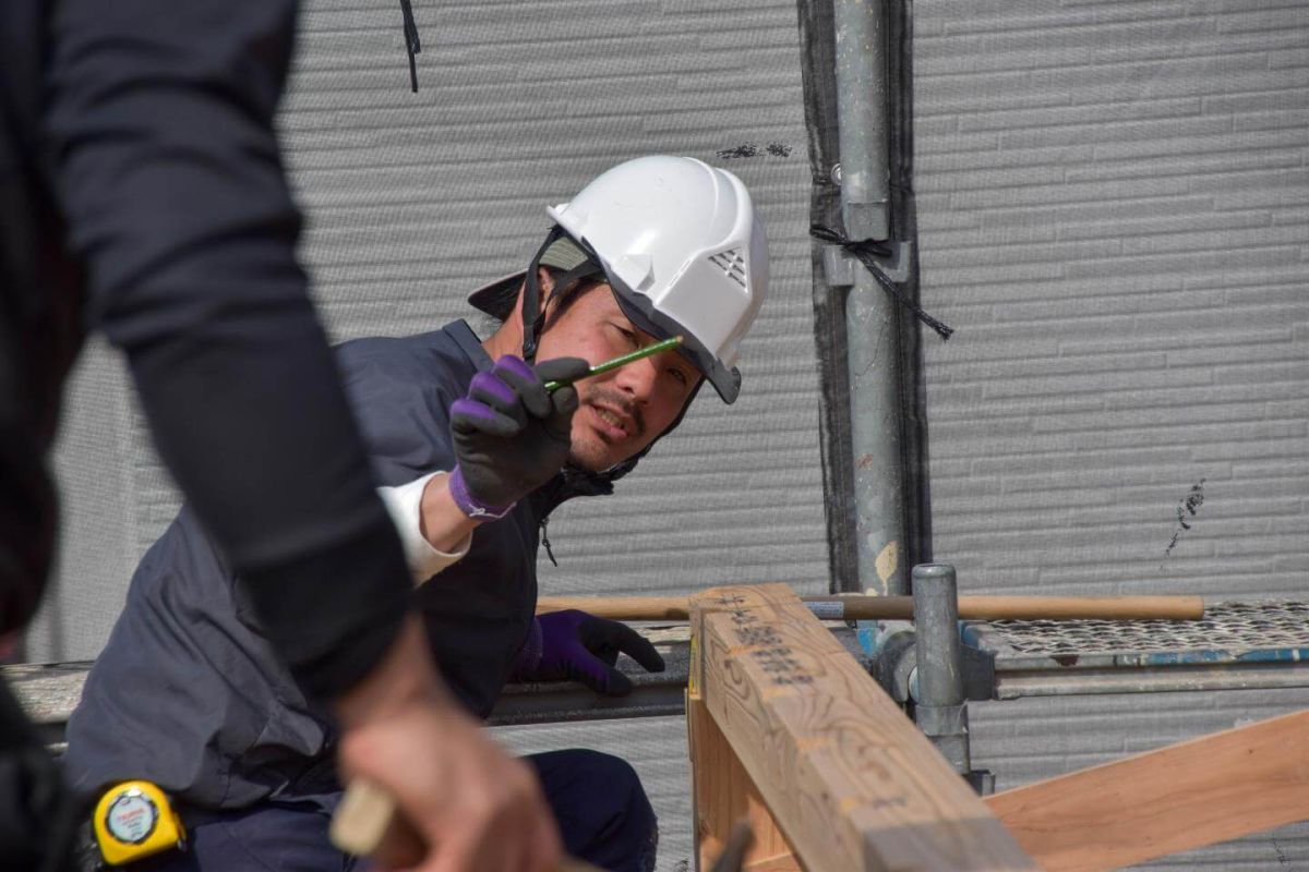 福岡県福岡市早良区09　注文住宅建築現場リポート③　～上棟式・前編～