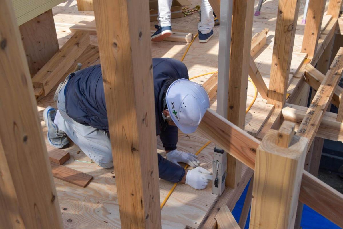 福岡県福岡市早良区09　注文住宅建築現場リポート③　～上棟式・前編～