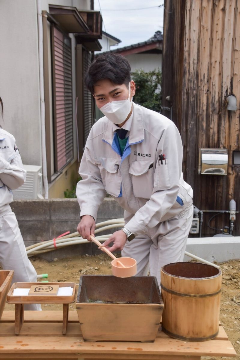 福岡県福岡市城南区11　注文住宅建築現場リポート①　～地鎮祭～