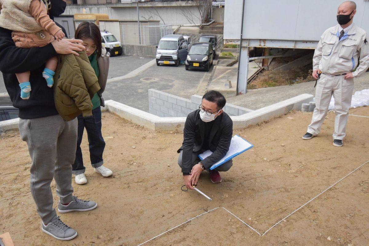 福岡県福岡市城南区11　注文住宅建築現場リポート①　～地鎮祭～