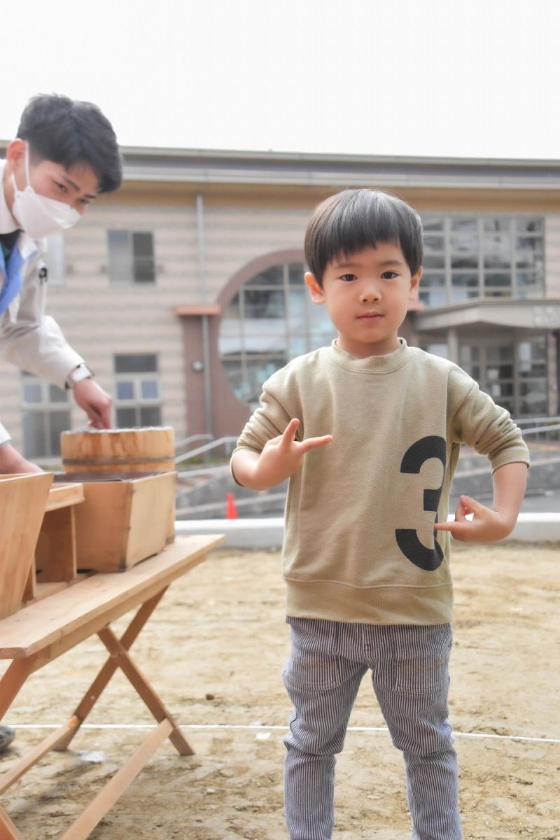 福岡県福岡市城南区11　注文住宅建築現場リポート①　～地鎮祭～