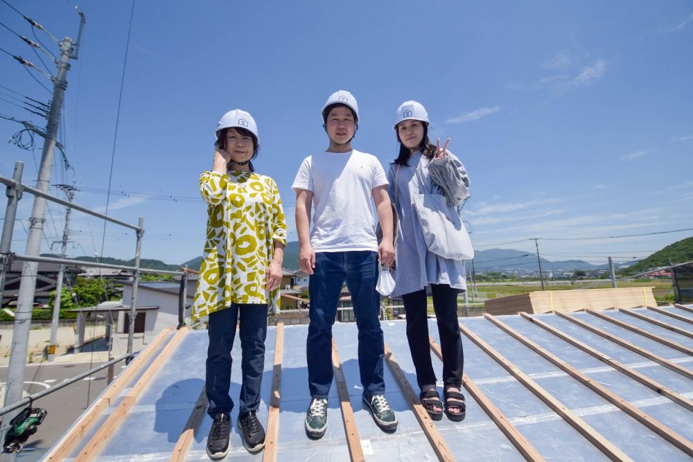 「糟屋郡粕屋町03」注文住宅現場リポート⑥【上棟式】
