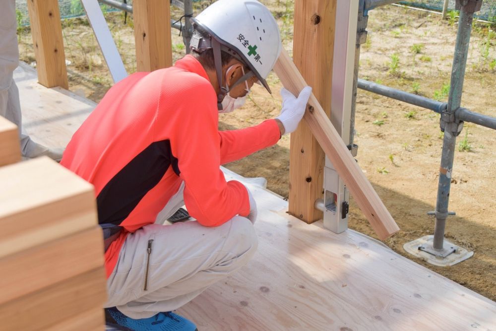 福岡県糟屋郡粕屋町03　注文住宅建築現場リポート⑥　～上棟式～