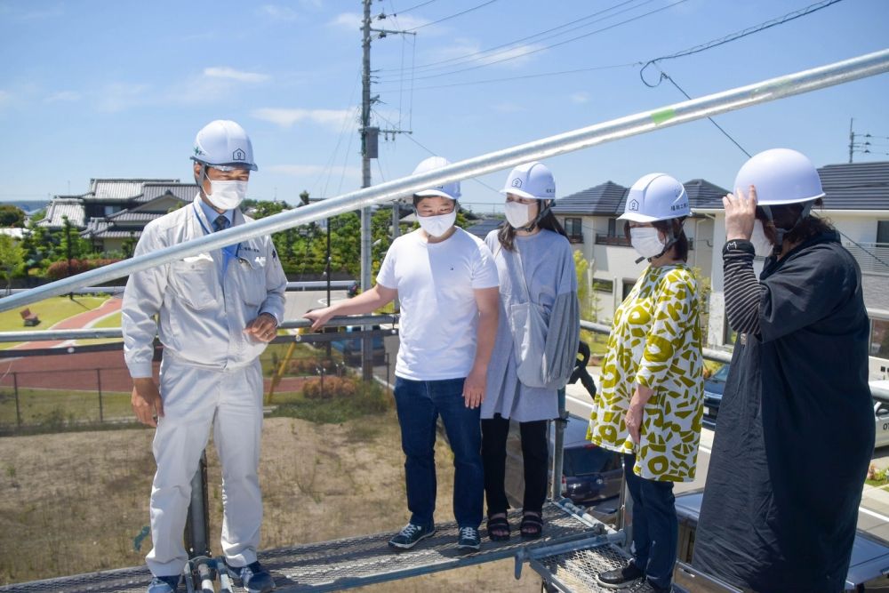 福岡県糟屋郡粕屋町03　注文住宅建築現場リポート⑥　～上棟式～