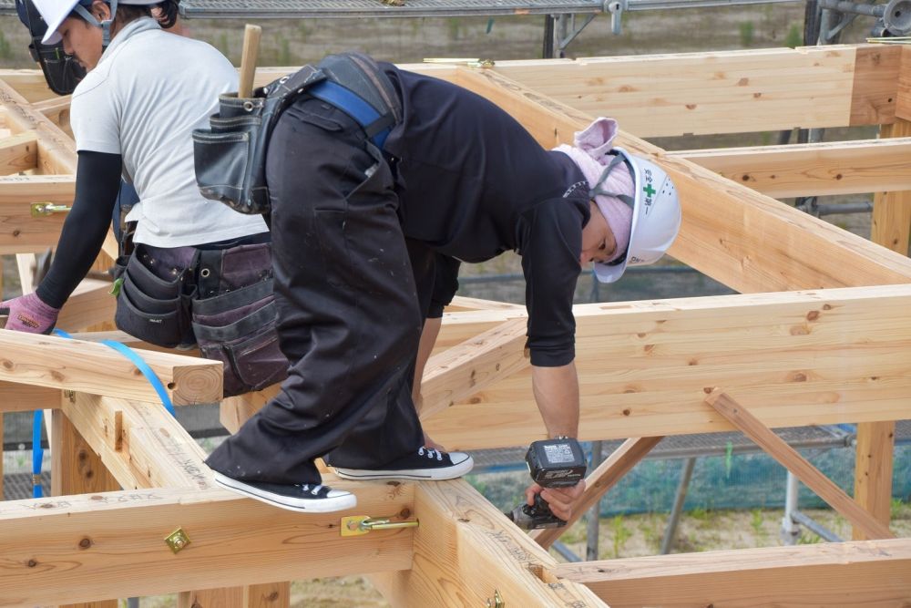 福岡県糟屋郡粕屋町03　注文住宅建築現場リポート⑥　～上棟式～