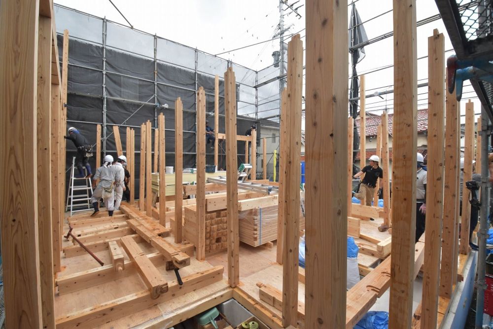 「福岡市南区20」注文住宅現場リポート③【上棟式】