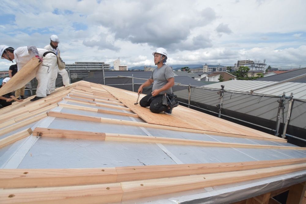 福岡市南区20　注文住宅建築現場リポート③　～上棟式～