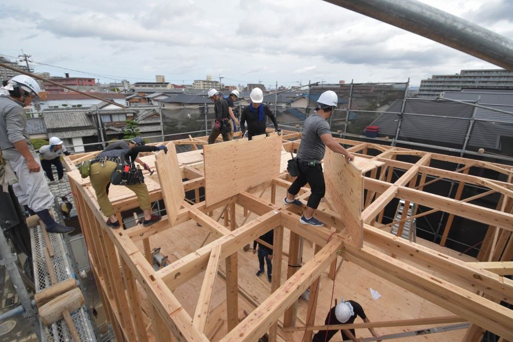 福岡市南区20　注文住宅建築現場リポート③　～上棟式～