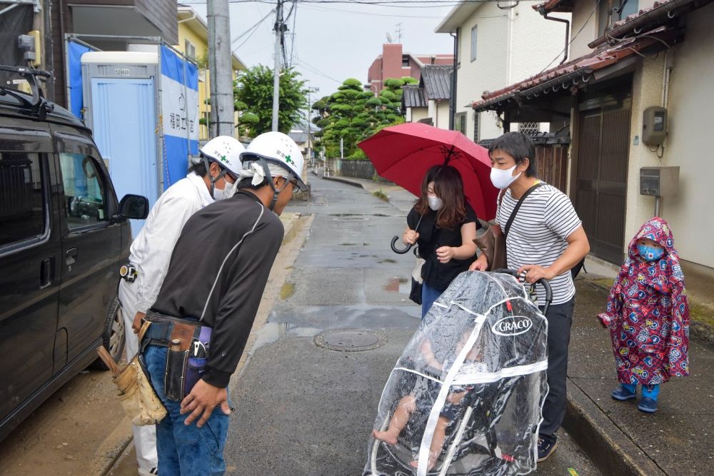 福岡市南区20　注文住宅建築現場リポート③　～上棟式～