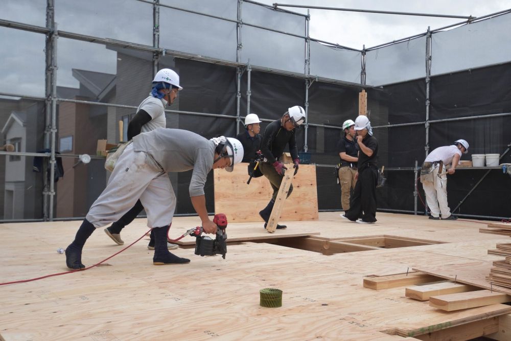 福岡市南区20　注文住宅建築現場リポート③　～上棟式～