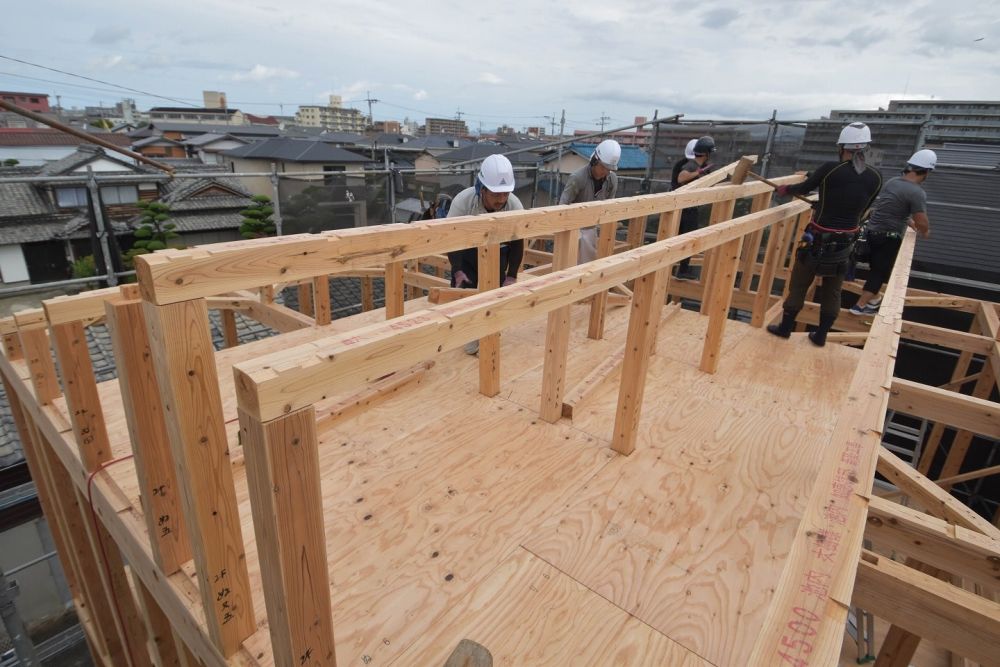 福岡市南区20　注文住宅建築現場リポート③　～上棟式～