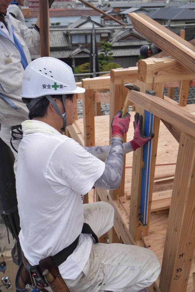 「福岡市南区20」注文住宅現場リポート③【上棟式】