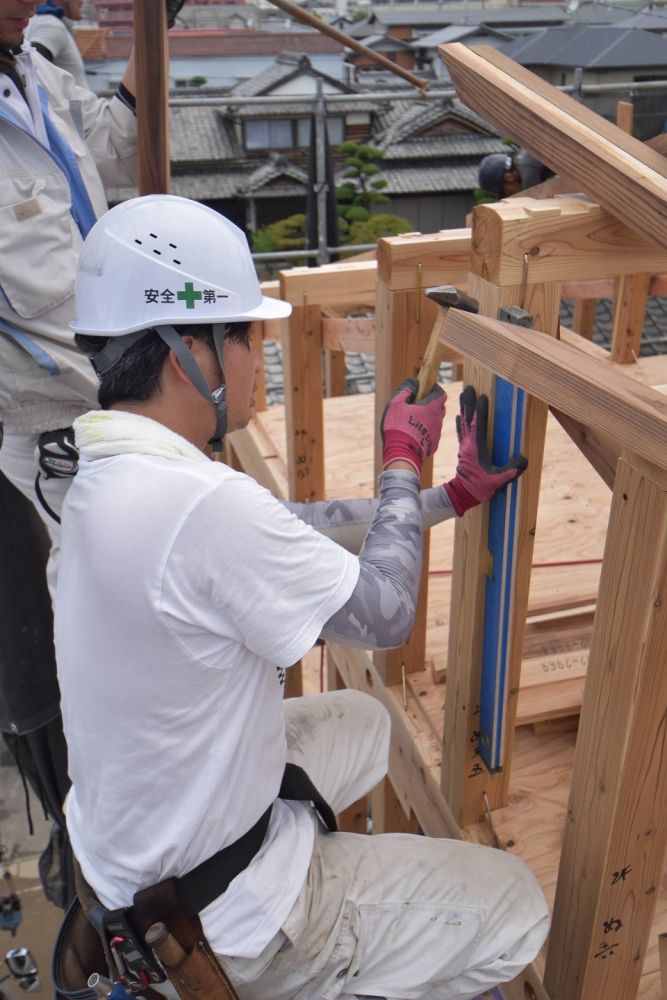 福岡市南区20　注文住宅建築現場リポート③　～上棟式～