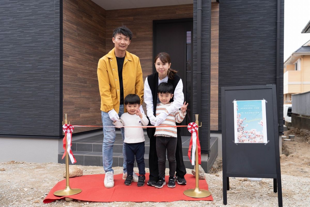 福岡県大野城市大城01　注文住宅建築現場リポート⑦　～お引渡し～