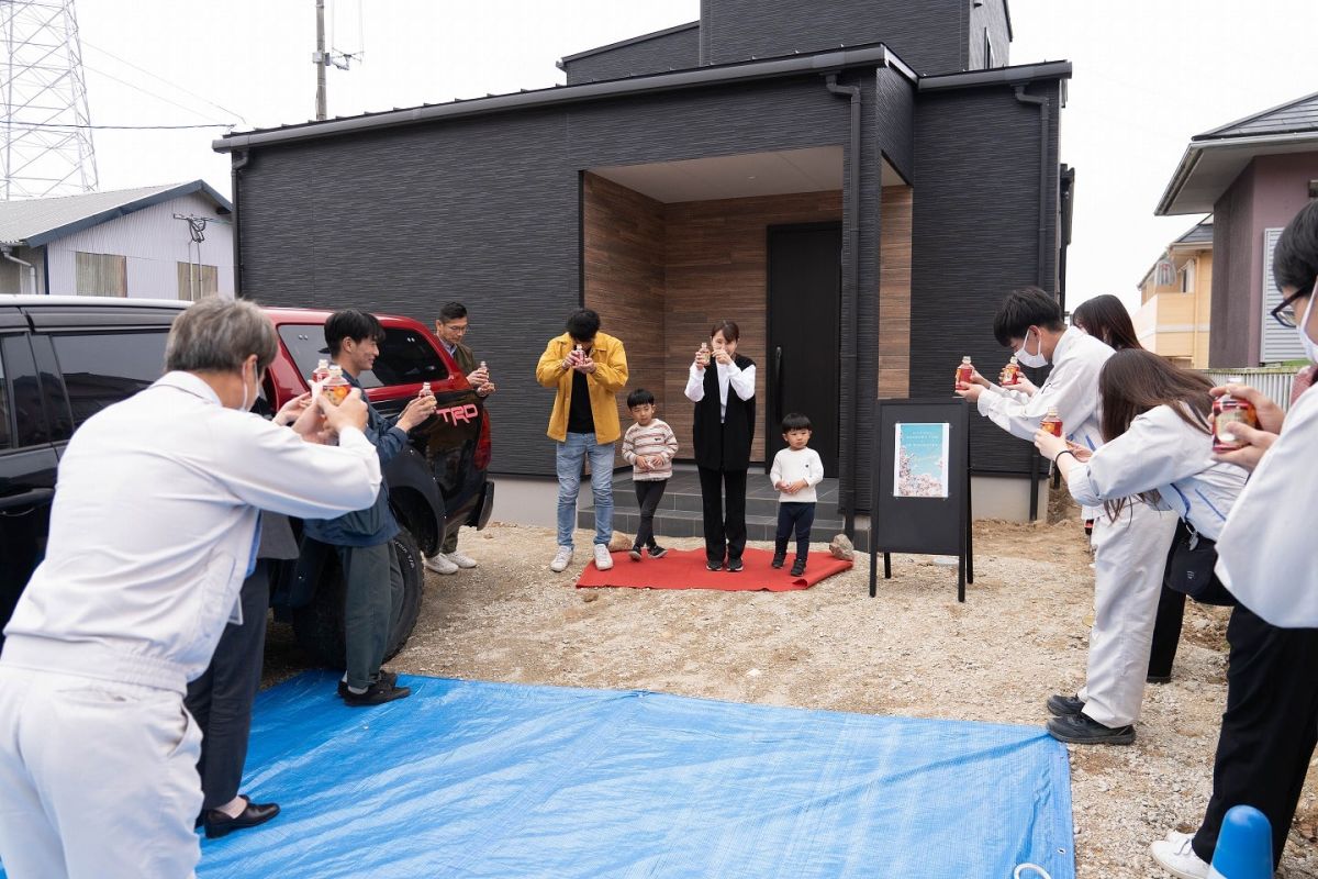 「大野城市大城01」注文住宅現場リポート⑦【お引き渡し式】