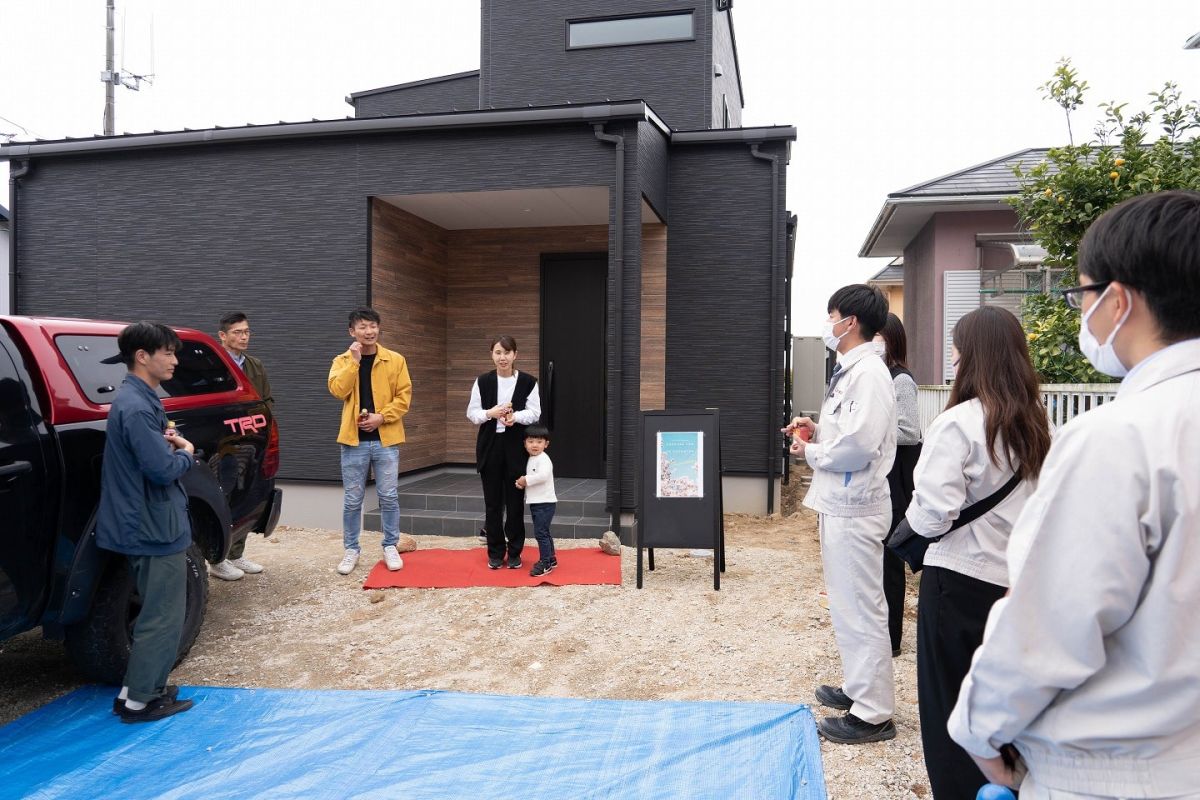 「大野城市大城01」注文住宅現場リポート⑦【お引き渡し式】